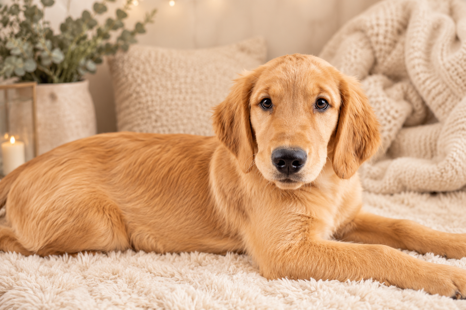 Nola - Golden Retriever dam at Country Lane Doodles, Red