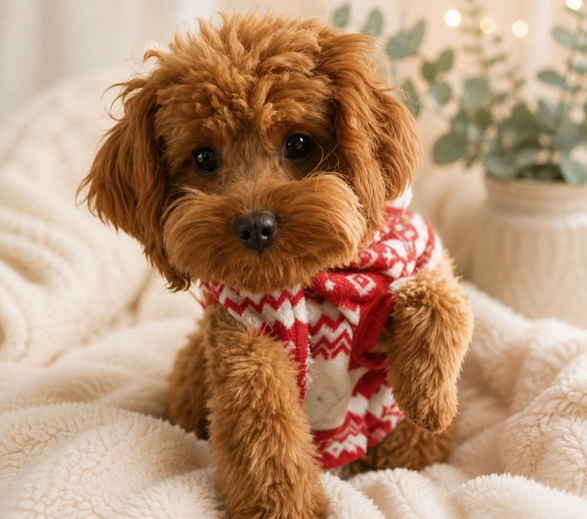 Scotch, an outside Red Cavapoo sire